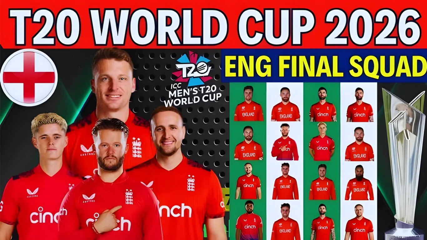 England T20 World Cup squad