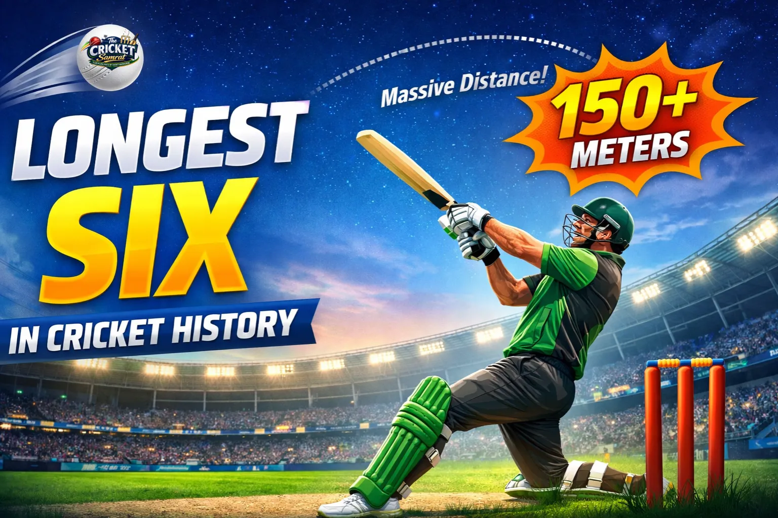 Longest Six in Cricket History