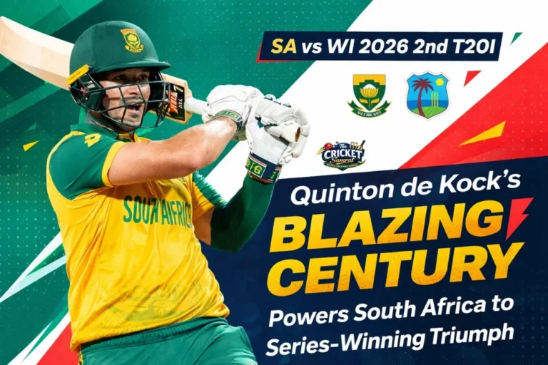 SA vs WI 2026 2nd T20I