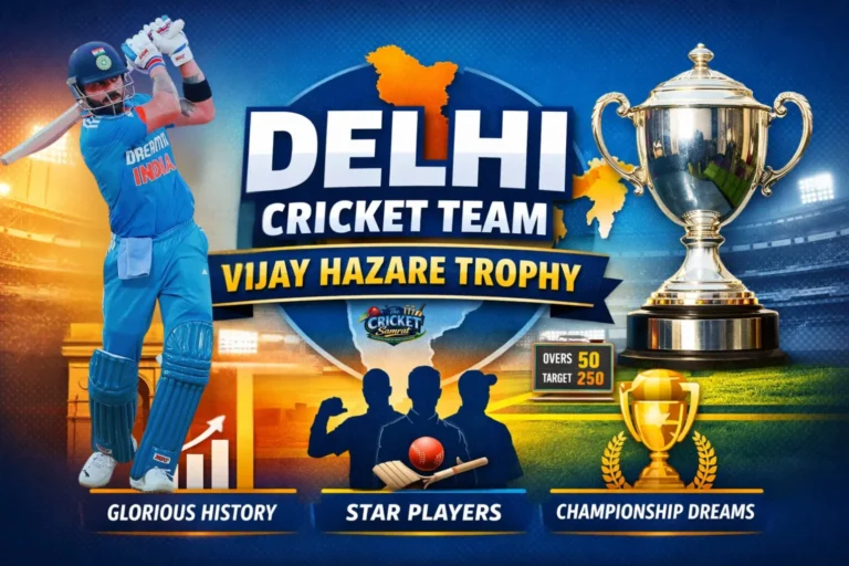 Delhi cricket team vijay hazare trophy