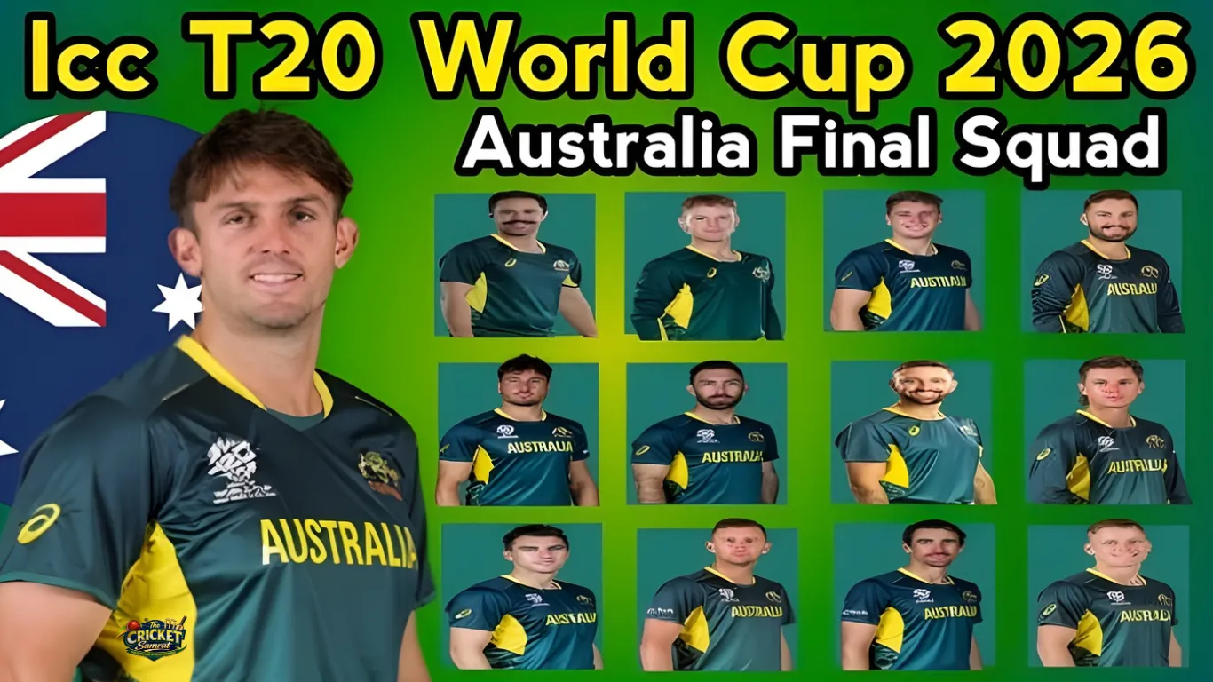 Australia T20 World Cup Squad Announced