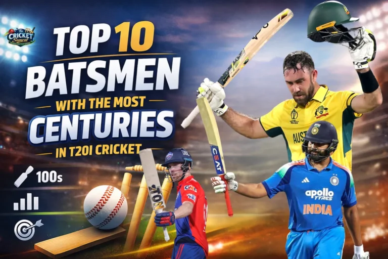Top 10 Batsmen With the Most Centuries in T20I Cricket