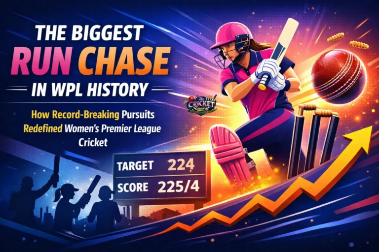 The Biggest Run Chase in WPL History