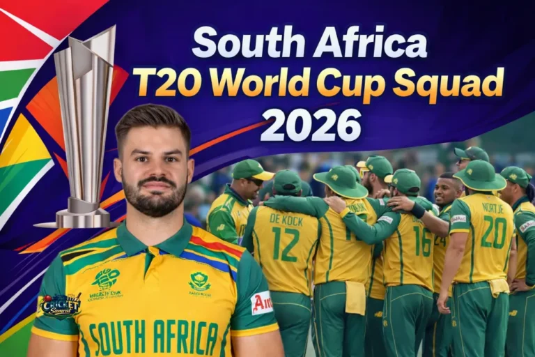 South Africa T20 World Cup Squad 2026