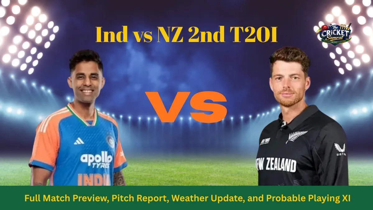 Ind vs NZ 2nd T20I