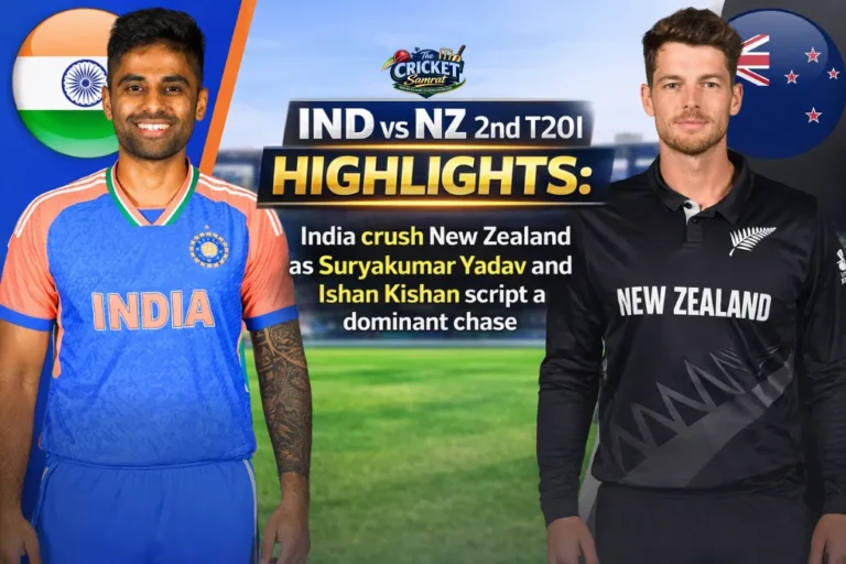 Ind vs nz 2nd t20i highlights