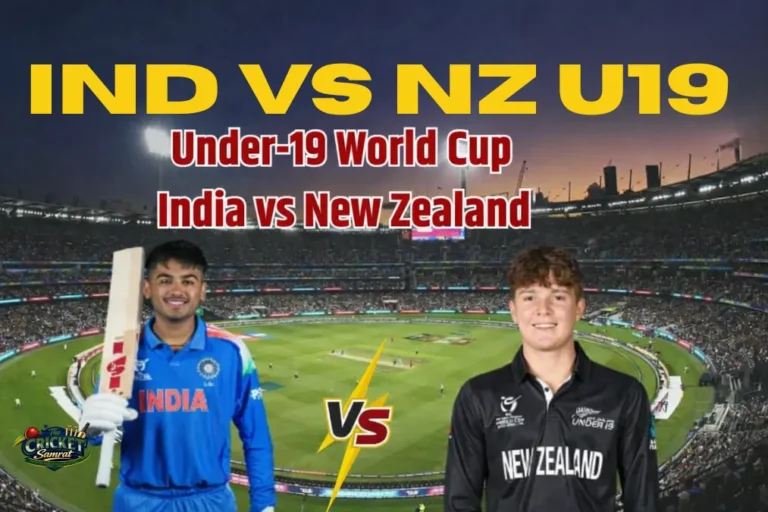 Ind vs NZ U19 2026
