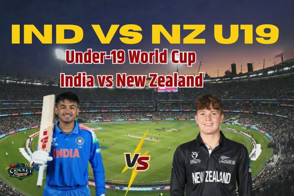 Ind vs NZ U19 2026
