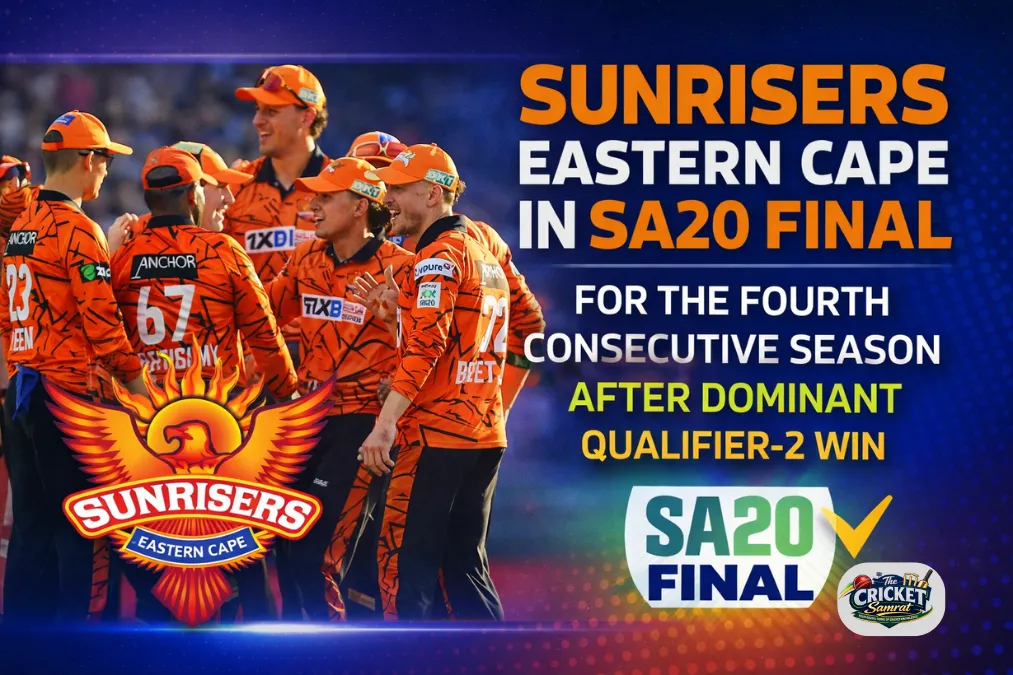 Sunrisers Eastern Cape in SA20 Final