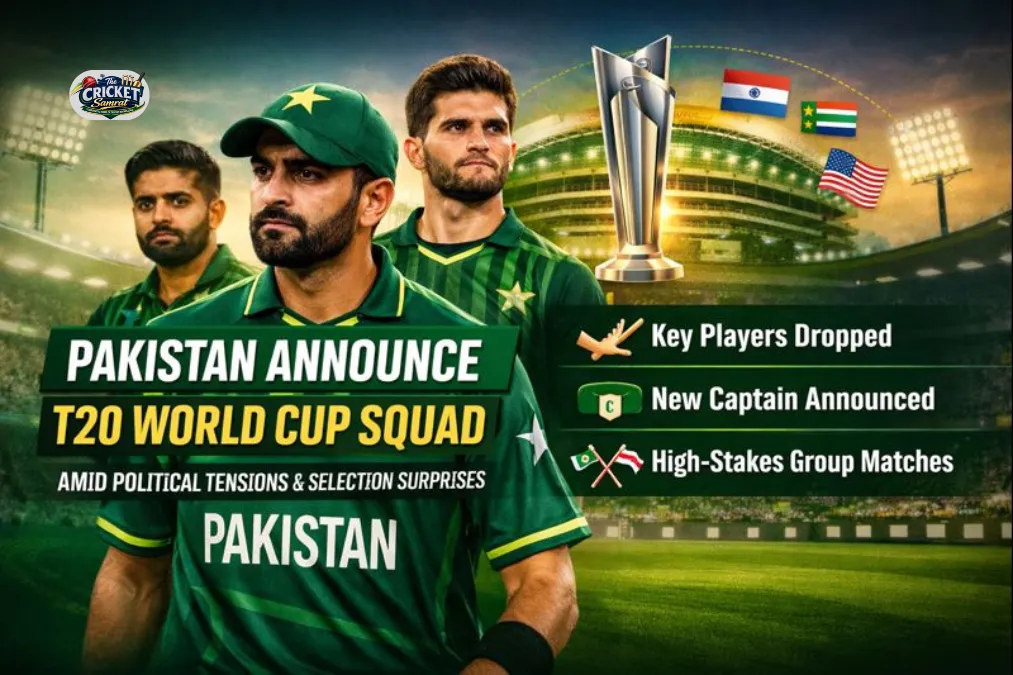 Pakistan Announce T20 World Cup Squad