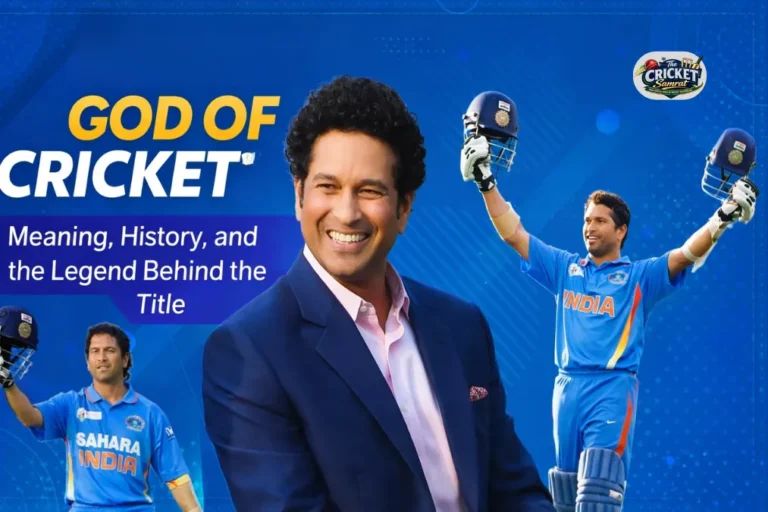 Who Is the God of Cricket