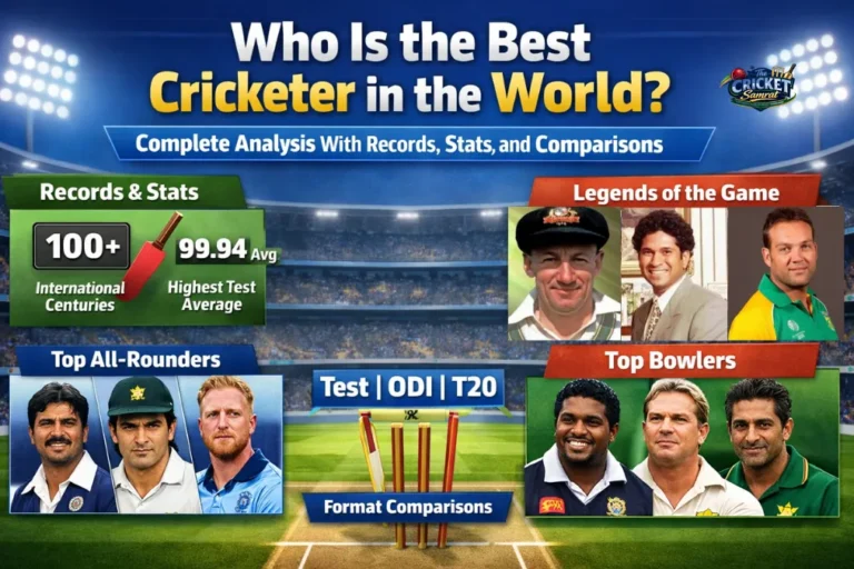 Who Is the Best Cricketer in the World