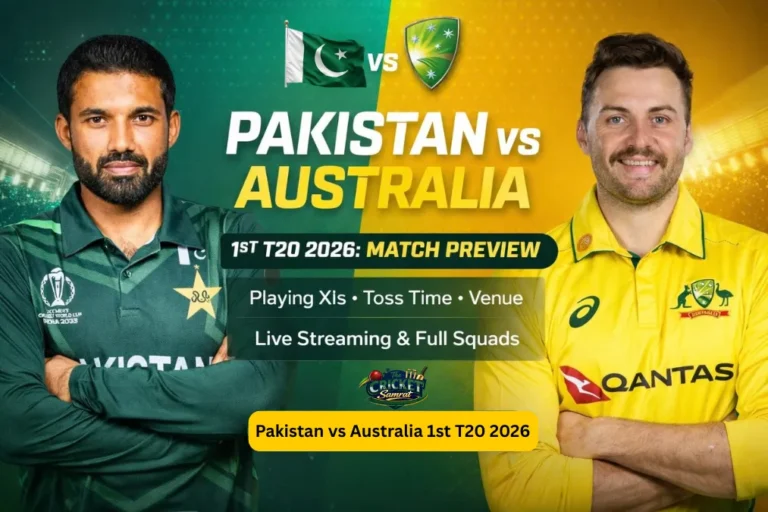 Pakistan vs Australia 1st T20