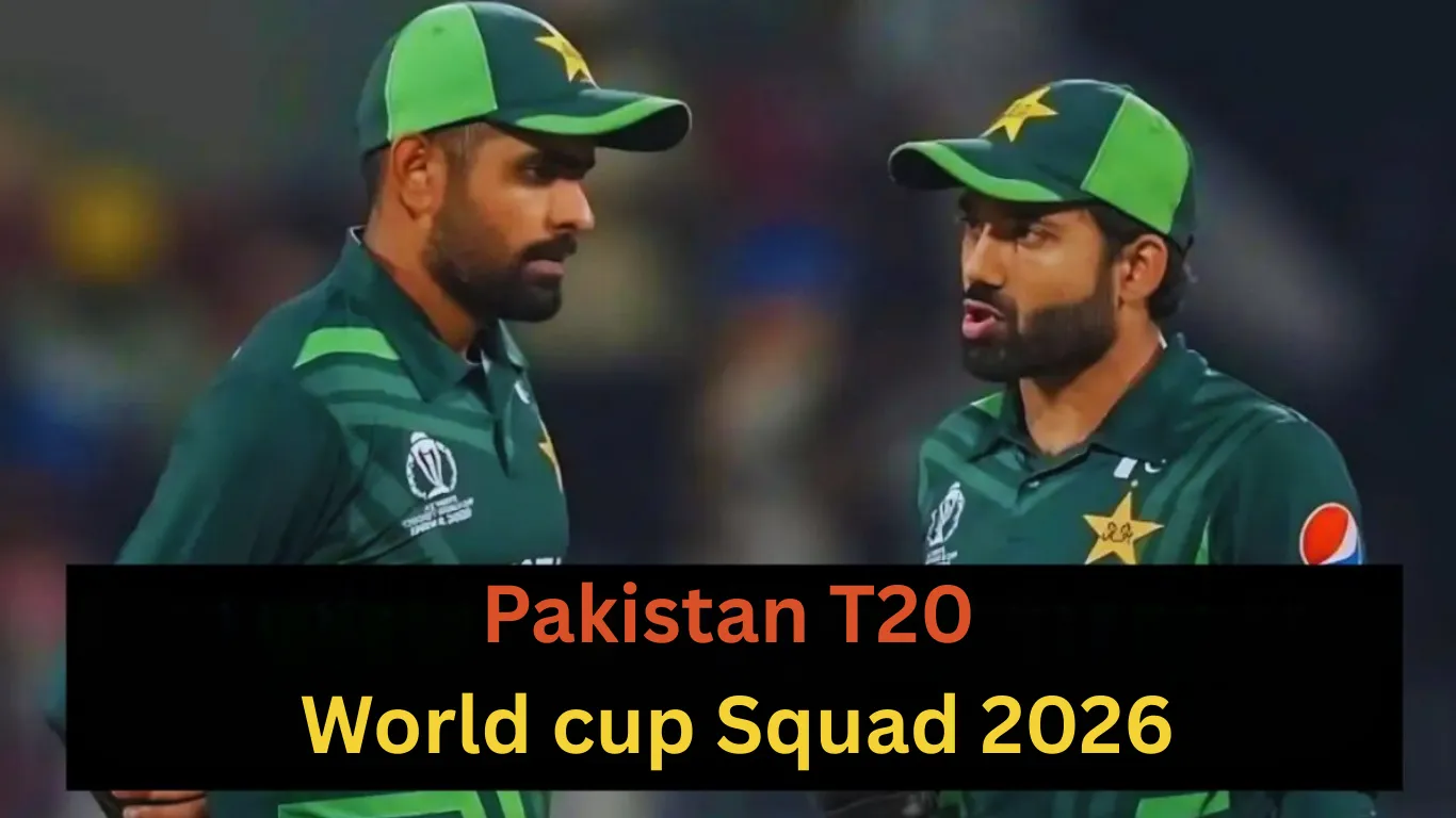 pakistan t20 world cup squad 2026