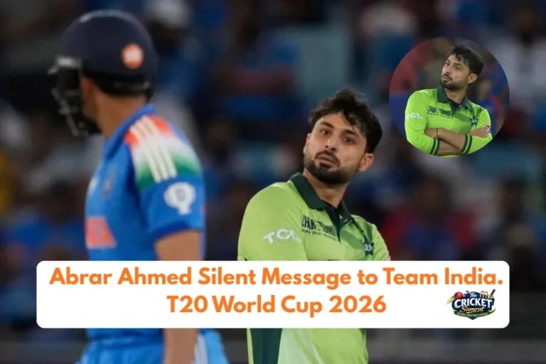 Abrar Ahmed Reignites India-Pakistan