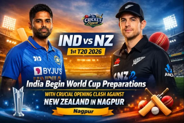 IND vs nz 1st T20 2026