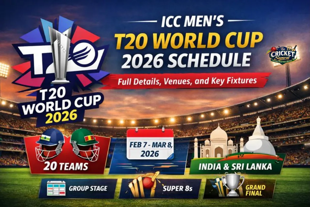 T20 World Cup 2026 Schedule