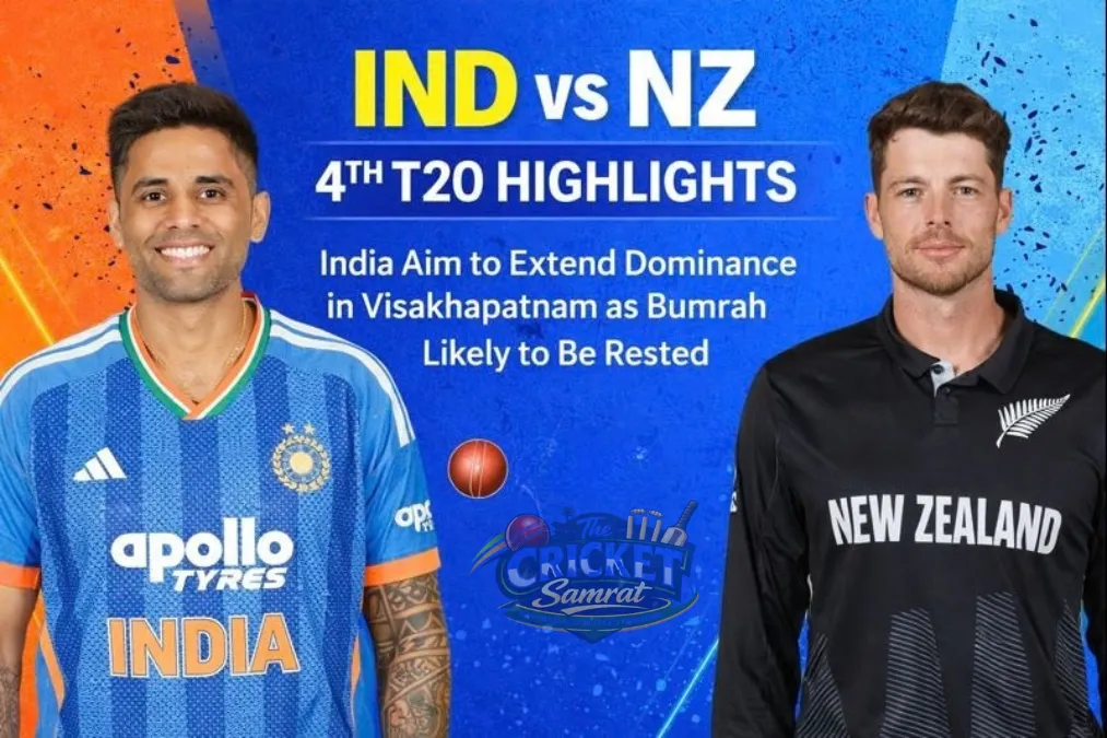 Ind vs NZ 4th T20 Highlights