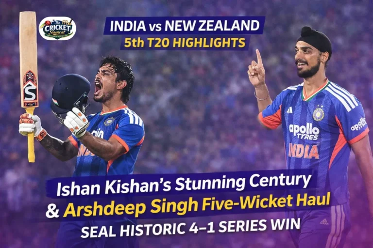 India vs New Zealand 5th T20