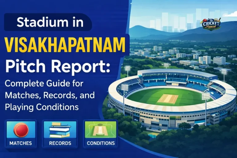 Stadium in Visakhapatnam Pitch Report
