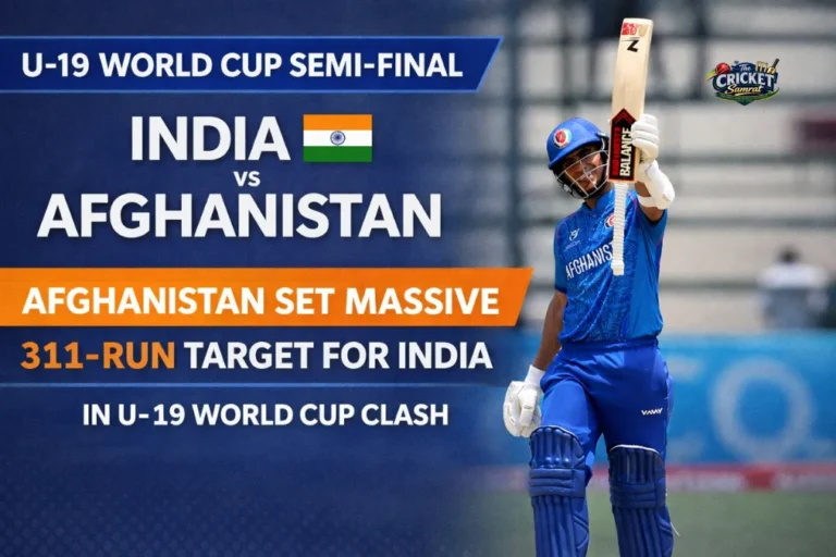IND vs AFG U19