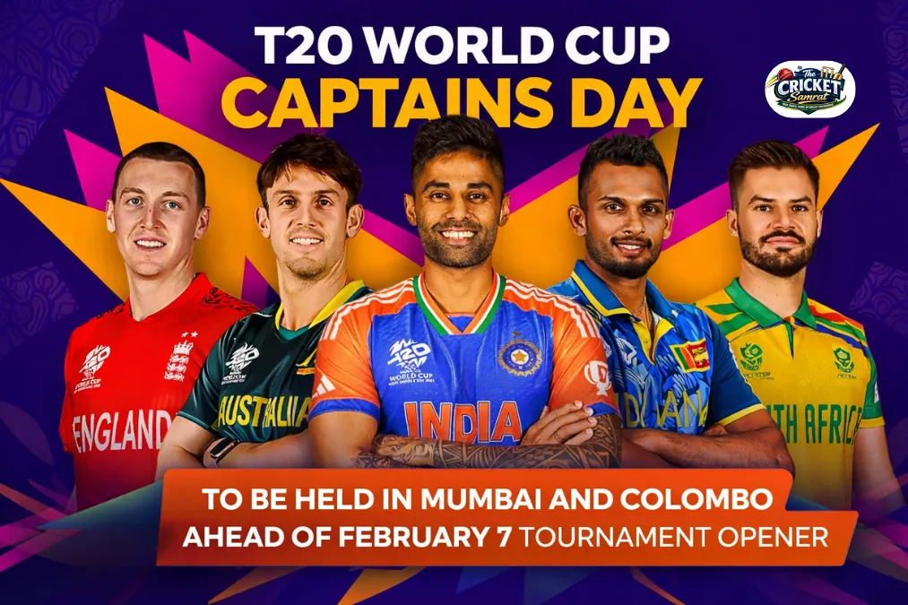T20 World Cup Captains Day