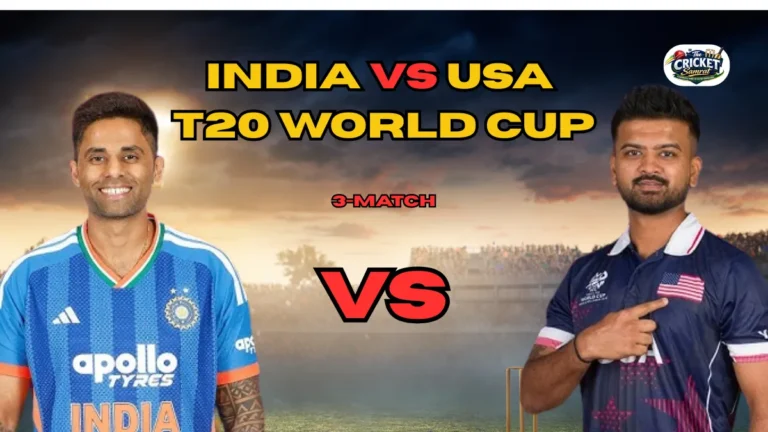 India vs USA T20 World Cup