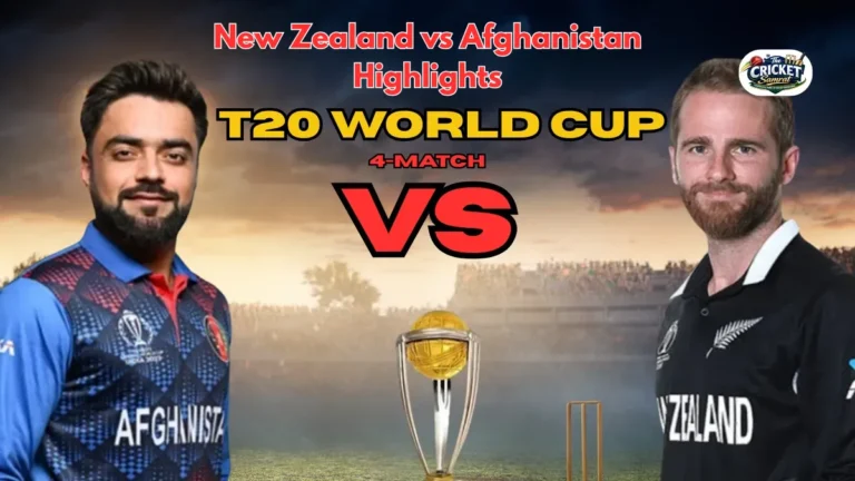 New Zealand vs Afghanistan Highlights