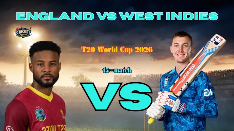 England vs West Indies