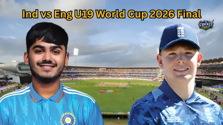 Ind vs Eng U19 World Cup 2026 Final