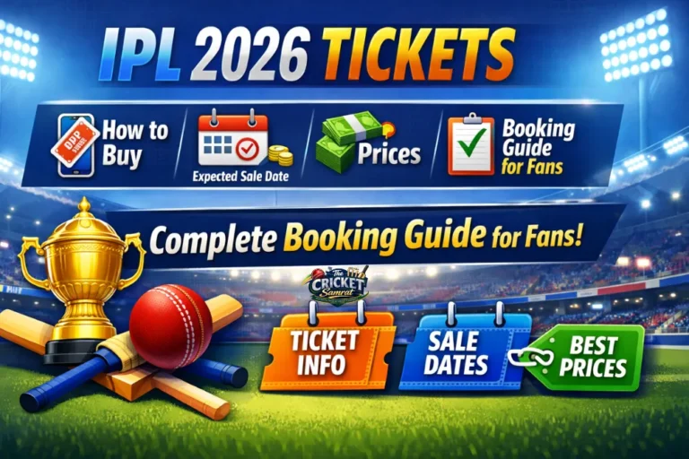 IPL 2026 Tickets